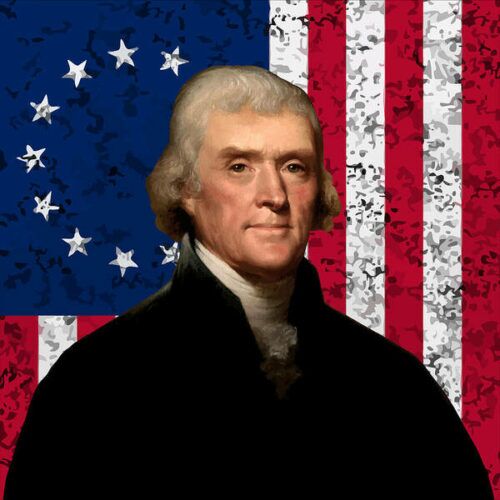 Thomas Jefferson Liberty Inspiring A Nation Towards Liberty And